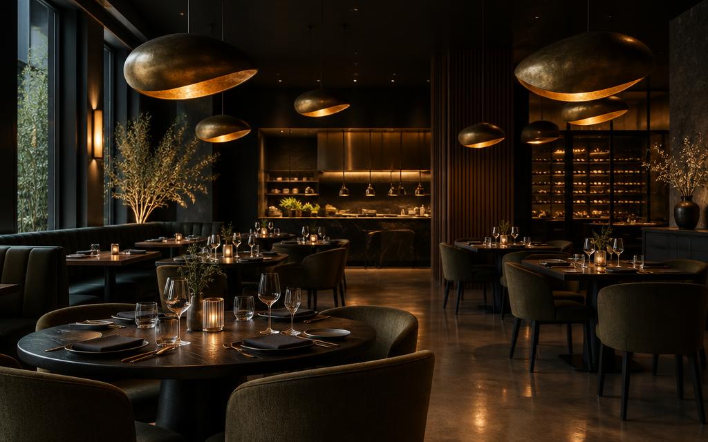 Restaurant website design concept